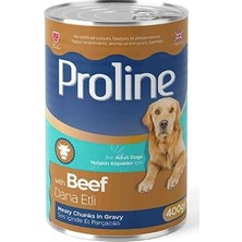 Mey İthalat Proline Dana Etli Gravy Yetişkin Köpek Konservesi 400 gr