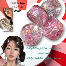Mey İthalat Glitter Göz Farı Set &yüz- Saç ve Vücut Simi