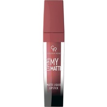 Mey İthalat Golden Rose Liping My Matte Likit Ruj No: 24 - Suya Dayanıklı Ultra Mat Ruj