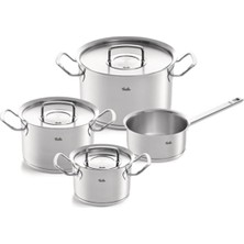 Mey İthalat Fissler Original Profi Collection Metal Kapak 7 Parça Tencere Seti