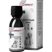 Mey İthalat Supravet Multivitamin Kedi ve Köpek Sağlığı Için Sıvı Damla 100 ml