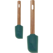 Mey İthalat Ikea Bäckrödıng Spatula, 2 Parça, Yeşil