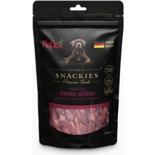 Mey İthalat Reflex Snackies Pancarlı Ördek Göğüs Kurutulmuş Et Köpek Ödülü 80GR
