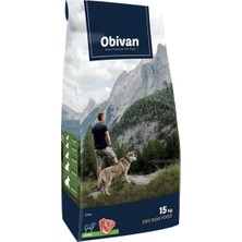 Mey İthalat Obivan Premium Senior Yaşlı Köpek Maması Kuzu Etli 15 kg - Hipoalerjenik, Sindirimi Kolay, Bağışıklık Destekleyici, Eklem Sağlığına Destek, Yüksek Proteinli Mama