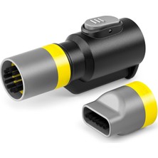 Mey İthalat Kärcher Shoe!cleaner Se 3 Compact, Se 4, 5, 6, Kärcher Elektrikli Süpürge Için Orijinal Aksesuar, Spor, Boş Zaman ve Dış Mekan Ayakkabılarının Temizliği, Damlatmaz, Yumuşak Kıllar, Yıkama Fonksiyonu