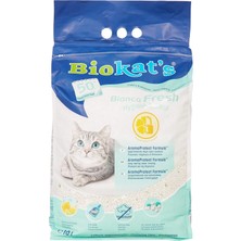 Mey İthalat Biokat's Kedi Kumu Bianco Fresh, 10 Lt