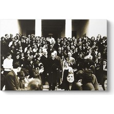 Mey İthalat Tabloshop Atatürk Izmir Kız Lisesi'nden Ayrılırken Tablo 75 x 50
