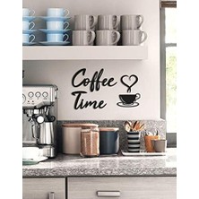 Mey İthalat Coffee Time Ahşap Modern Kahve Mutfak Dekoru