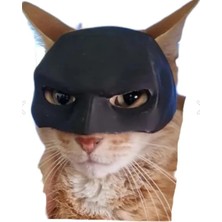 Mey İthalat Yetişkin Kediler Için Maske - Sevimli ve Eğlenceli Kedi Aksesuarı
