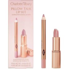 Mey İthalat Charlotte Tilbury Mini Yastık Konuşma Ruj ve Astar Seti