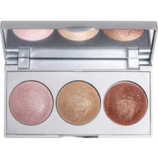 Mey İthalat Golden Rose Strobing Highlighter, Pink Gold Bronz, Aydınlatıcı Palet