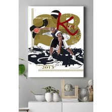 Mey İthalat Postermanya (PSTER15167) Basketbol Kanvas Tablo 2 50 x 70