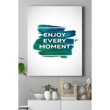 Mey İthalat Postermanya (PSTER17211) Tadını Çıkar Motivasyon Kanvas Tablo 21 x 30