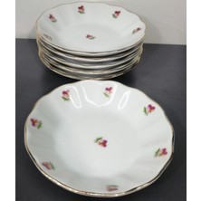 Mey İthalat Porland Porselen 6'lı Hercai Çay Tabak 11 cm 8690150802242