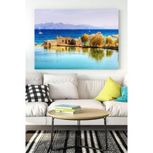 Mey İthalat Postermanya (PSTER18255) Datça Manzara Kanvas Tablo 21 x 30