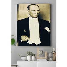 Mey İthalat Postermanya (PSTER15012) Mustafa Kemal Atatürk Kanvas Tablo 50 x 70