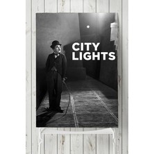 Mey İthalat Postermanya (PSTER3711) City Lights-Şehir Işıkları Film Afişi Poster 2