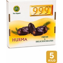 Hazar Gıda %100 Doğal For Export 5 kg Taze ve Lezzetli Seçkin Hurma Özel Kutu