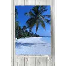 Mey İthalat Postermanya (PSTER6212) Maldivler Manzara Posteri 3 (90X130CM)