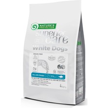 Mey İthalat Nature's Protection Superior Care Beyaz Tüylü Köpekler Için Tahılsız Beyaz Balıklı Tüm Irklar ve Tüm Yaşam Evreleri Köpek Maması 4kg