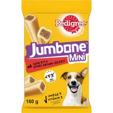 Mey İthalat Pedigree Köpekler Için Jumbone Sığır Etli Ödül Maması 160 G