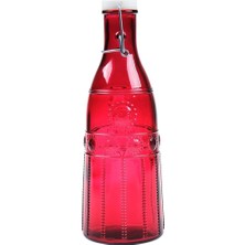 Mey İthalat San Miguel Yağ Şişesi Toscana 1 Litre Kırmızı