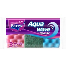 Mey İthalat Parex Aquawave Sünger 3’lü