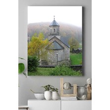 Mey İthalat Postermanya (PSTER16892) Manastır Kutsal Mekan Kanvas Tablo 2 40 x 60
