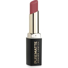 Mey İthalat Golden Rose Pure Matte Powder Lipstick No: 108 - Nemlendirici Pudramsı Mat Ruj