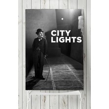 Mey İthalat Postermanya (PSTER3708) City Lights-Şehir Işıkları Film Afişi Poster 2