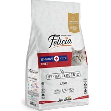 Mey İthalat Felicia Az Tahıllı 12 kg Kuzu Etli Yetişkin Hypoallergenic Kedi Maması
