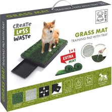 Mey İthalat M-Pets Grass Mat Çimli Çekmeçeli Köpek Tuvaleti 58X46CM