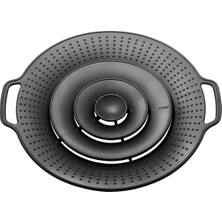 Mey İthalat Gefu Bolla Taşma Koruması | Tavalar Sıçrama Koruması ve Silikon Buhar Parçası | Tencere ve Tavalar Için Taşma Koruması, Çap 19 Ila 28 Cm, 230 °c'ye Kadar Isıya Dayanıklı