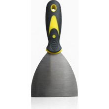 Mey İthalat Spatula, Çelik Bıçaklı Macun Kazıyıcı, Ergonomik Saplı, 100 mm