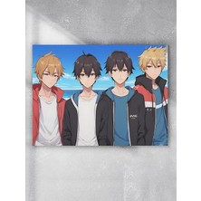 Mey İthalat Postermanya (PSTER625) Anime Erkek Grubu Manga Anime Poster - Afiş - Dekoratif Duvar Posteri 50 x 70
