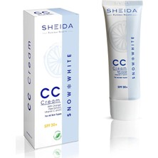 Mey İthalat Sheida Snow White Leke Açıcı cc Krem Spf 30+ 50 ml
