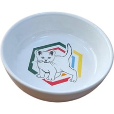 Mey İthalat Yıkanabilir Seramik Mama ve Su Kabı 14 cm 250 ml Color No:7