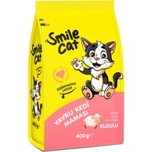 Mey İthalat Smile Cat Yavru Kedi Kuzulu 400 gr Kuru Mama