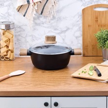 Mey İthalat Aryıldız Eco Ceramic Tencere 24 cm