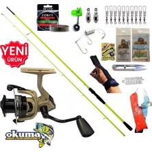 Okuma Outrax 4000 210CM 5-45GR Karbon High Tech Kıyı Olta Takımı Seti