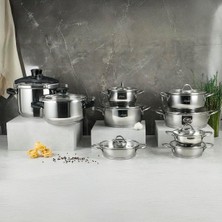 Mey İthalat Aryıldız Solo 18 Parça Çelik Çeyiz Seti