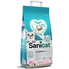 Mey İthalat Sanicat Clumping White Rose 8l