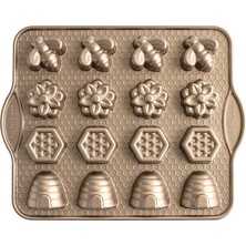 Mey İthalat Nordic Ware Meşgul Arı Bitelet Tavası, Şekerleme, 1.75 Bardak