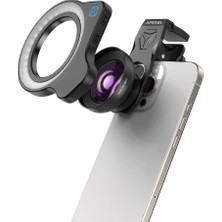 Apexel  HB100UFL 75MM Ultra Macro Lens With Fill Lıght