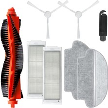 Mey İthalat Chuancheng Rulo Fırça Filtre Paspas Kiti Xiaomi Mijia Mi Robot Paspas Pro STYTJ02YM Viomi V2 P V-RVCLM21B
