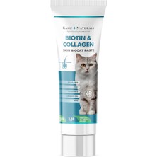 Mey İthalat Kahu Naturals Biyotin & Kolajen Deri ve Tüy Sağlığı Kedi Maltı, Spirulina Içerikli, Tüy Dökülme Karşıtı 100 ml
