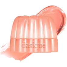 Mey İthalat Dasique Esnek Jel Dokulu, Nemlendirici, Parlak Bitişli Ruj & Allık Chewing Glow Pot 01 Papaya Cream