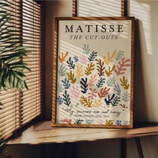 Mey İthalat Fark Tanıtım Matisse Çerçevesiz Poster, Modern Dekoratif Çerçevesiz Poster, Tablo, Matisse-14, 50 x 70
