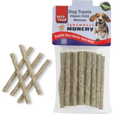 Mey İthalat Esca Food Munchy Çubuk Işkembeli 12 Santimetre 8 Gram 25'li Köpek Ödül Maması