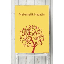 Mey İthalat Postermanya (PSTER6369) Matematik Hayattır Eğitim Posteri 2 (40X60CM)